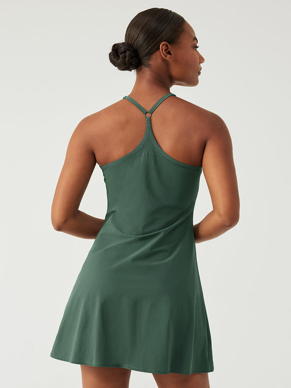 Outdoor Voices The Exercise Dress Evergreen