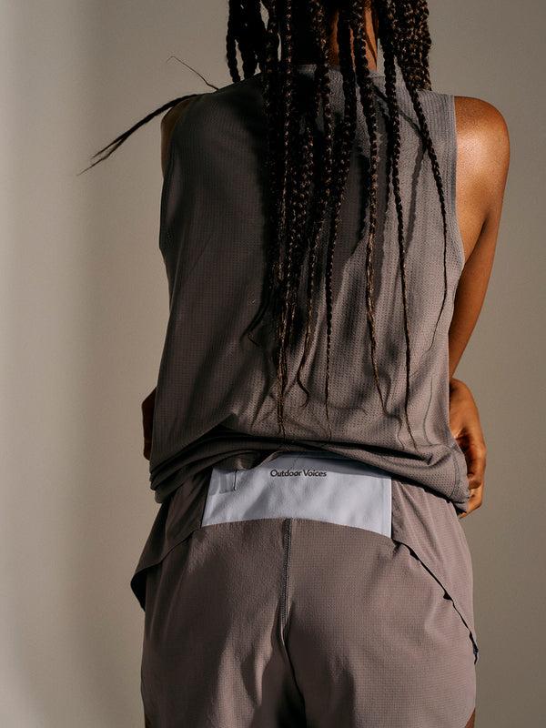 Outdoor Voices ThinkFast Mesh Muscle Tank Thunder