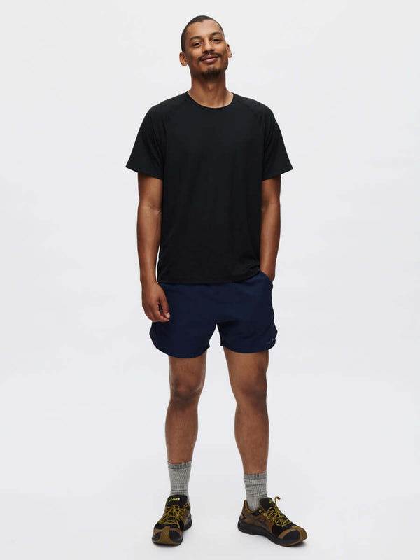 Outdoor Voices ThinkFast Mesh Shortsleeve Black
