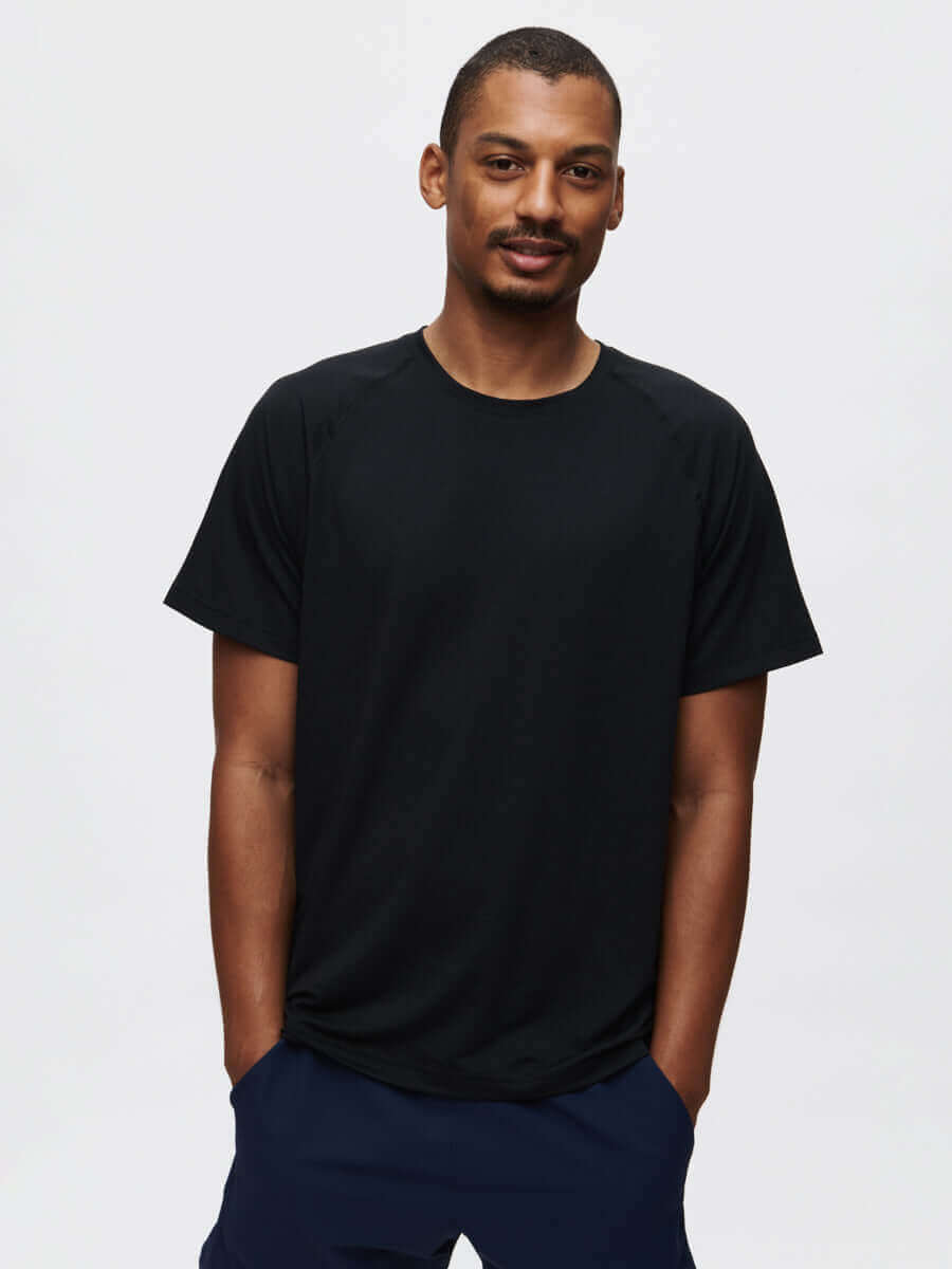 outdoor voices ThinkFast Mesh Shortsleeve Black