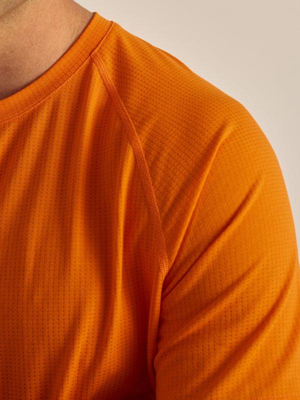 Outdoor Voices ThinkFast Mesh Shortsleeve Tiger