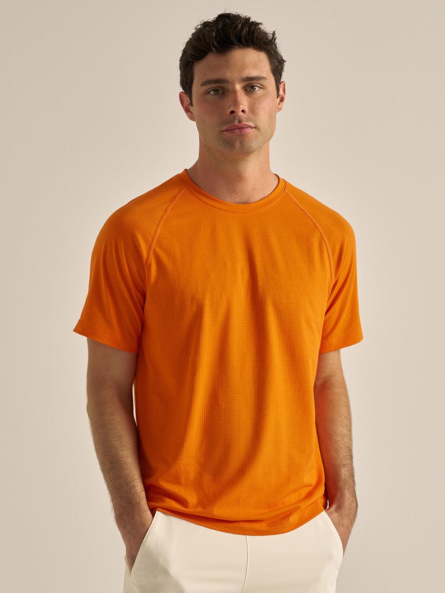 outdoor voices ThinkFast Mesh Shortsleeve Tiger