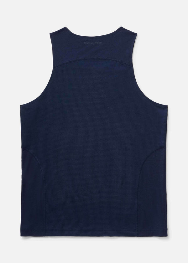 Outdoor Voices ThinkFast Vent Tank Navy