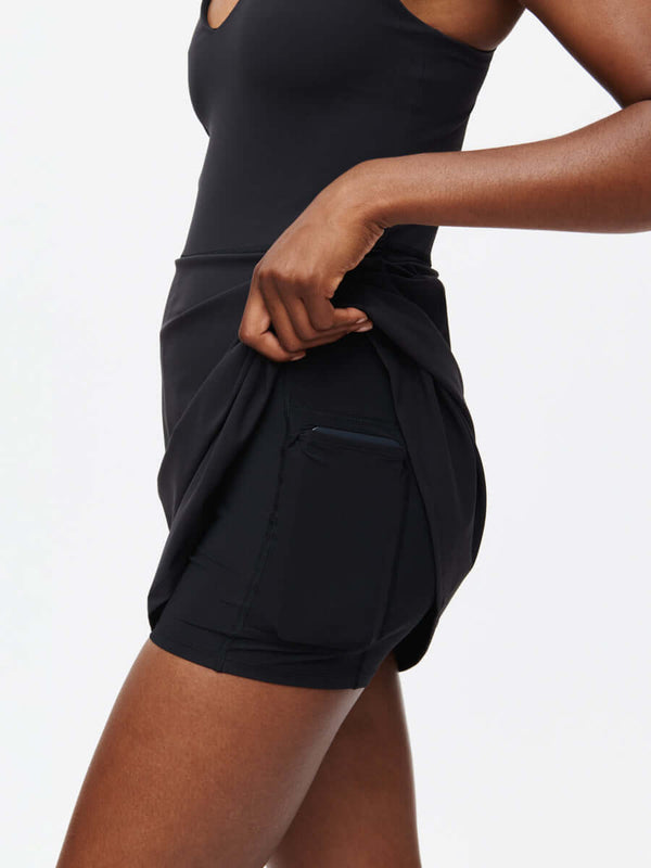 Outdoor Voices Volley Dress Black