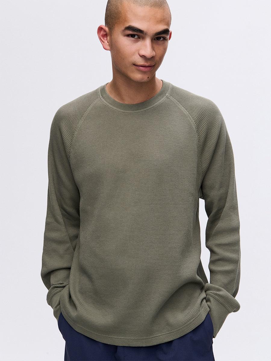 outdoor voices Waffle Longsleeve Tea Tree