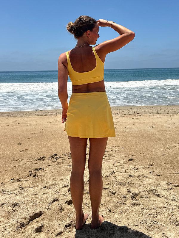 Outdoor Voices Warmup 2.5" Skort Meyer Lemon