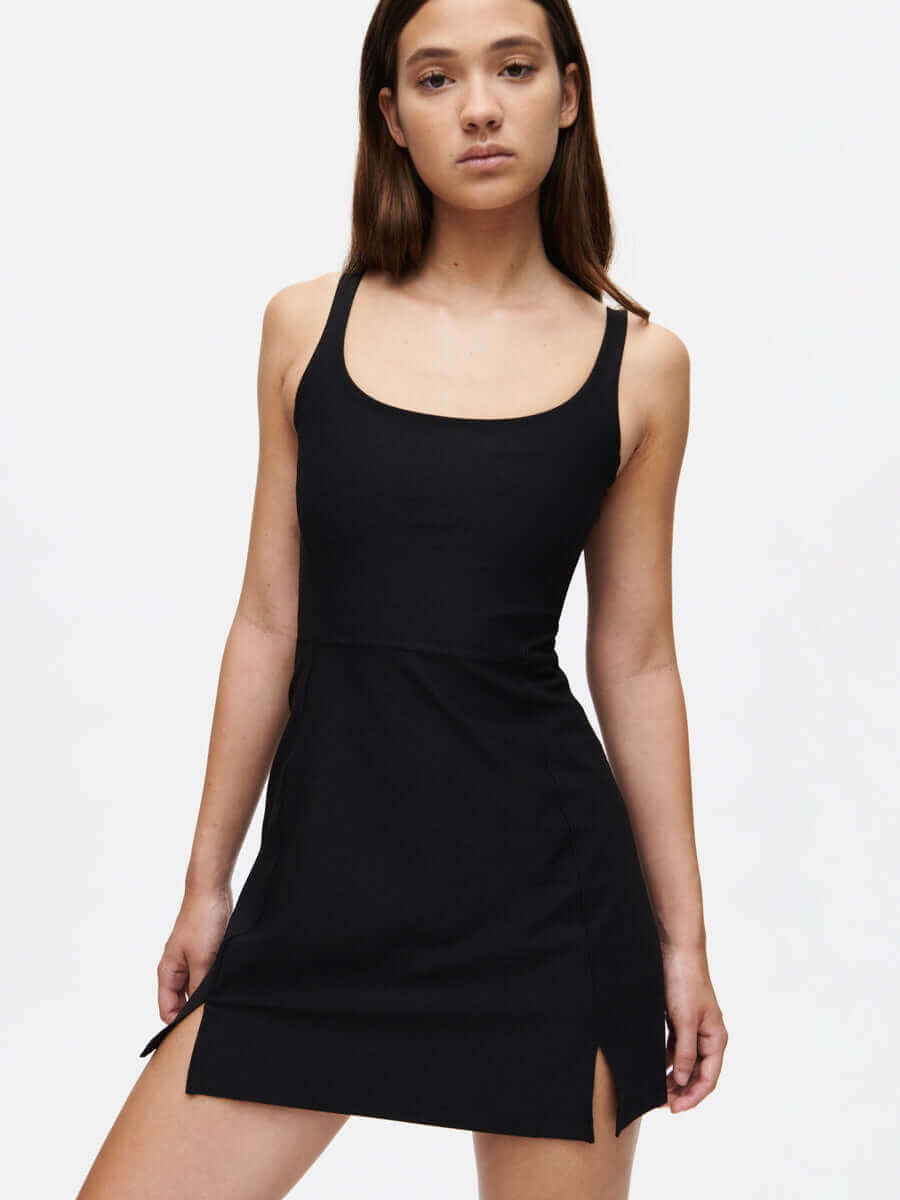 outdoor voices Warmup Dress Black