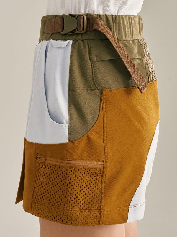 Outdoor Voices RecTrek 3" Skort Coyote/Dusty/Hazelnut