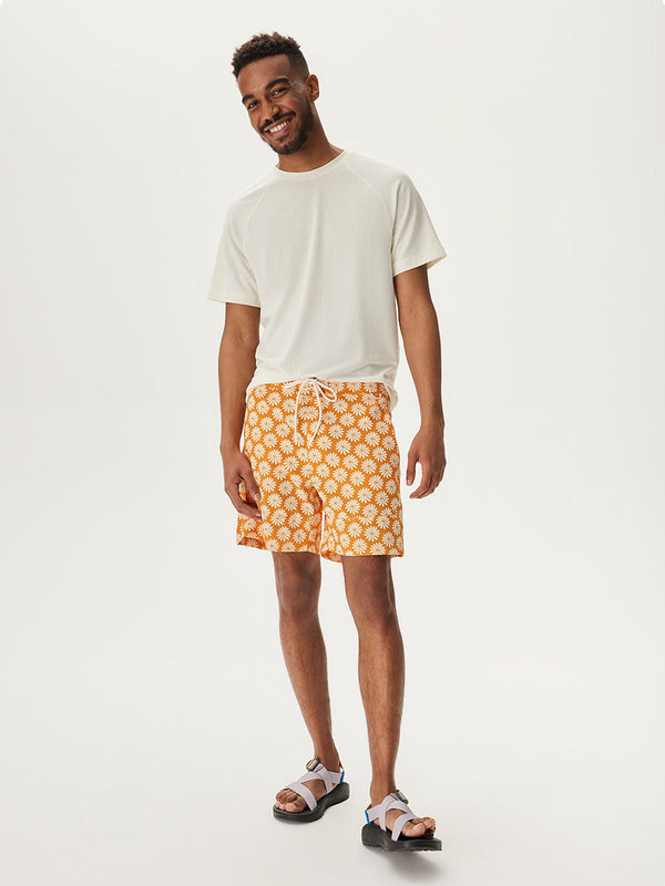 Outdoor Voices SolarCool 6" Beach Boardshort Apricot Floral