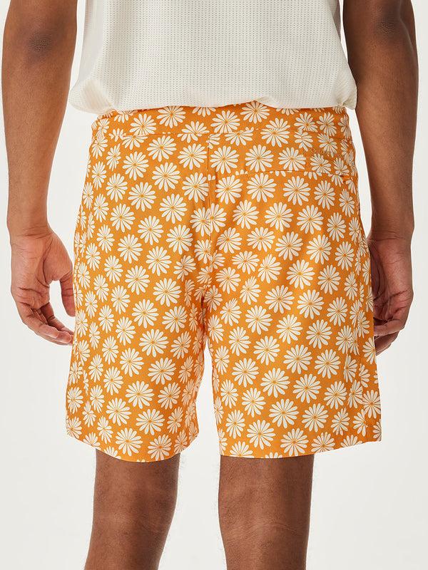 Outdoor Voices SolarCool 6" Beach Boardshort Apricot Floral