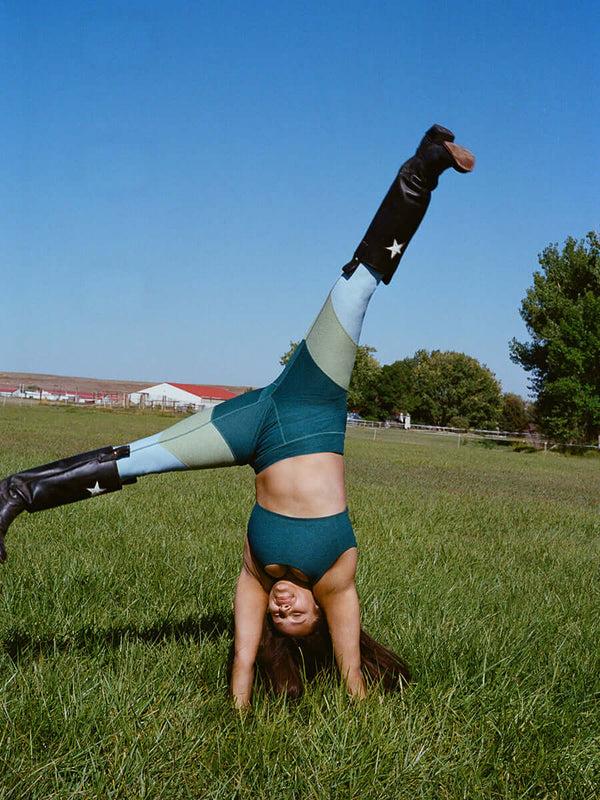 Outdoor Voices Springs 7/8 Legging Balsam/Watercress/Glacier