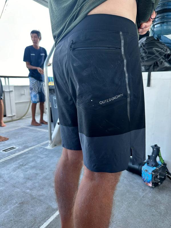 Outerknown APEX Evolution Trunk By Kelly Slater 17" Storm Block