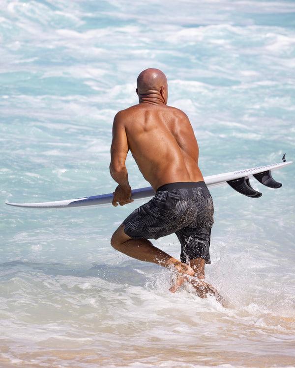 Outerknown APEX Evolution Trunk By Kelly Slater Grey Pescador Camo