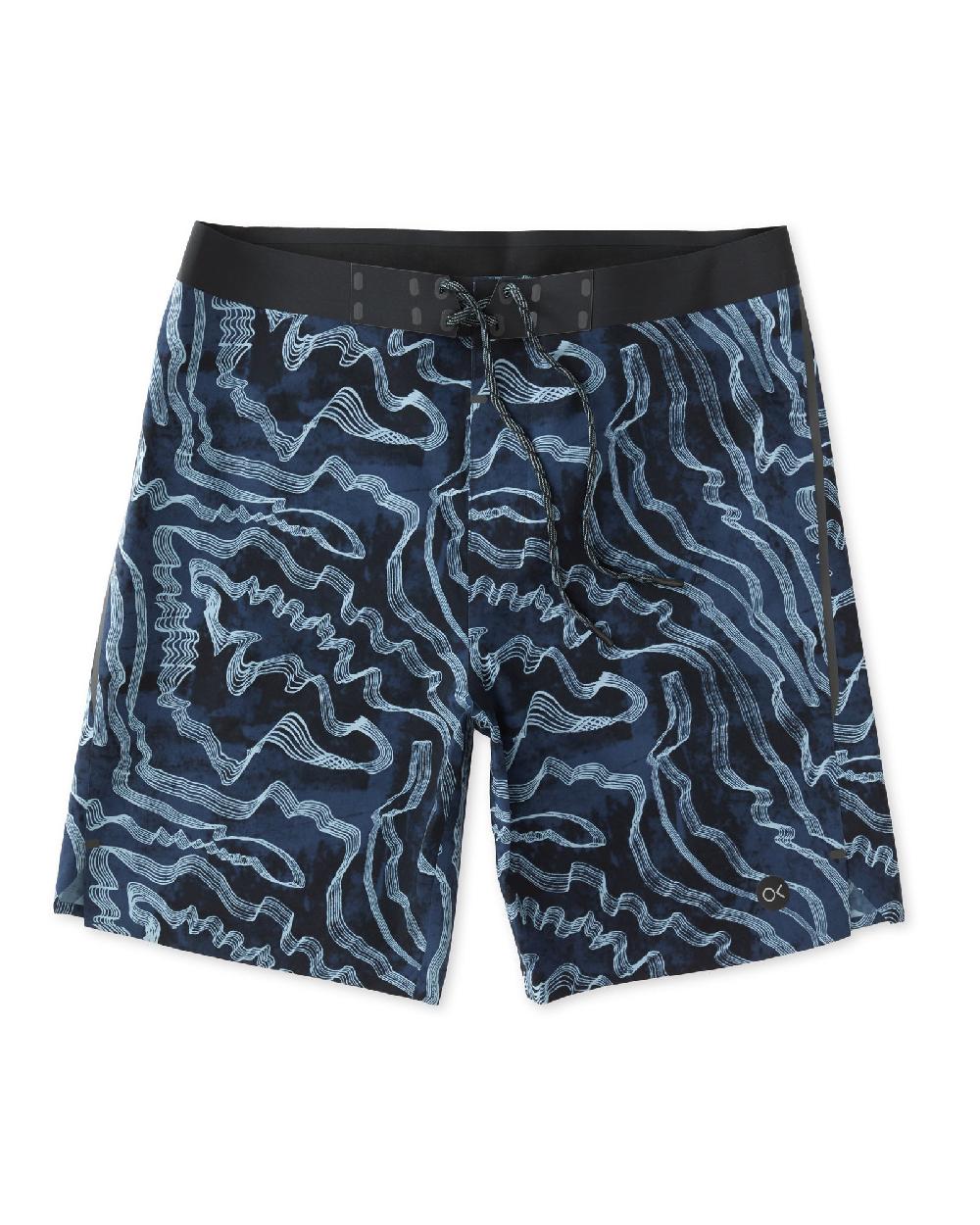 outerknown APEX Evolution Trunk by Kelly Slater Indigo Zen Garden