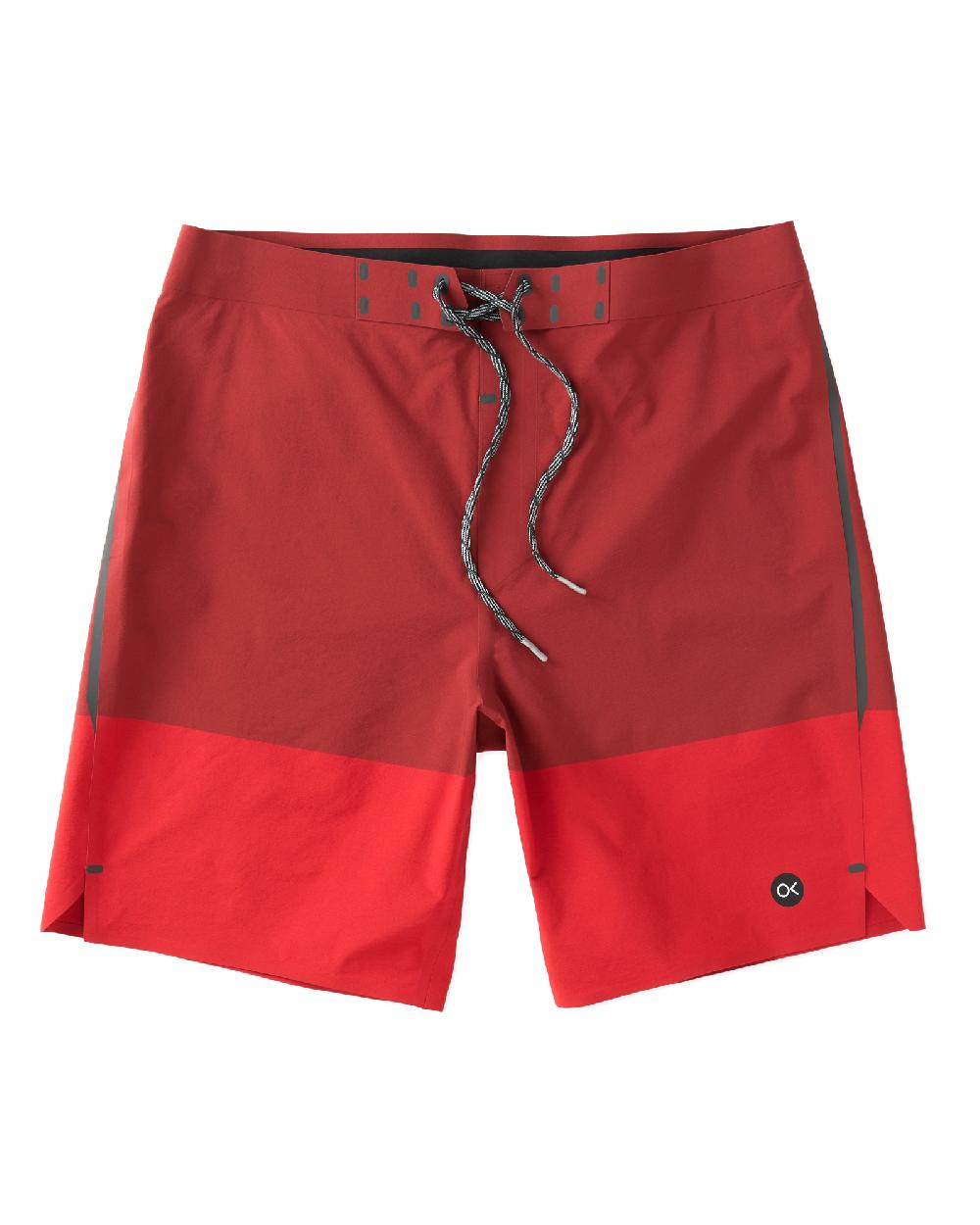 outerknown APEX Evolution Trunk by Kelly Slater True Red Block