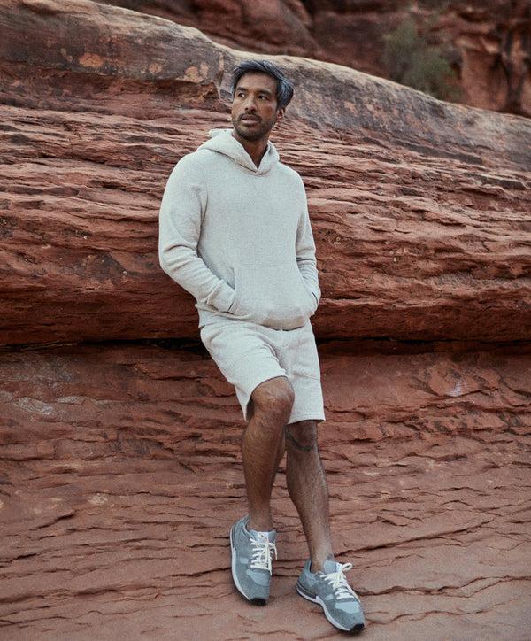 Outerknown Hightide Pullover Hoodie Oatmeal Heather