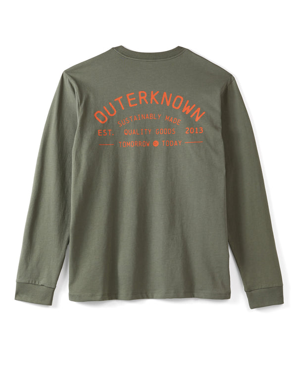 Outerknown Industrial Outerknown L/S Tee Dusty Marsh