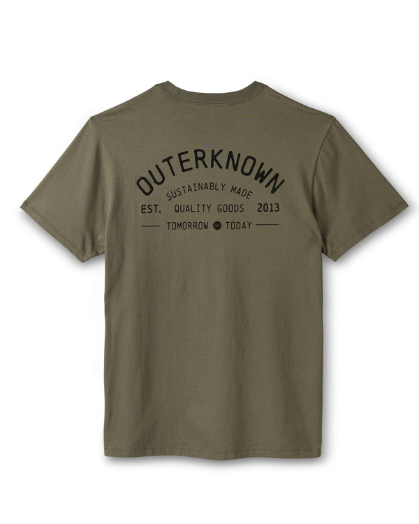 Outerknown Industrial Outerknown Pocket Tee Dusty Marsh