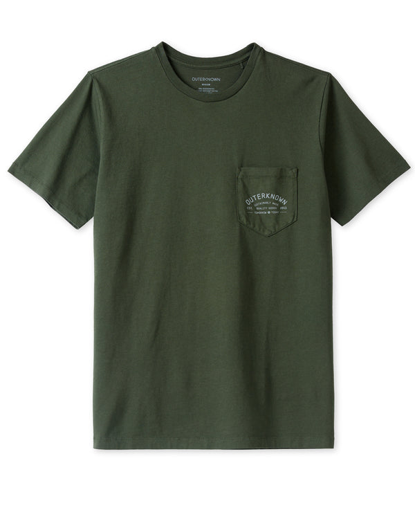 Outerknown Industrial Outerknown S/S Tee Black Olive