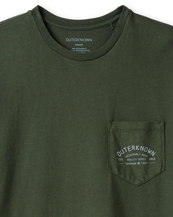 Outerknown Industrial Outerknown S/S Tee Black Olive