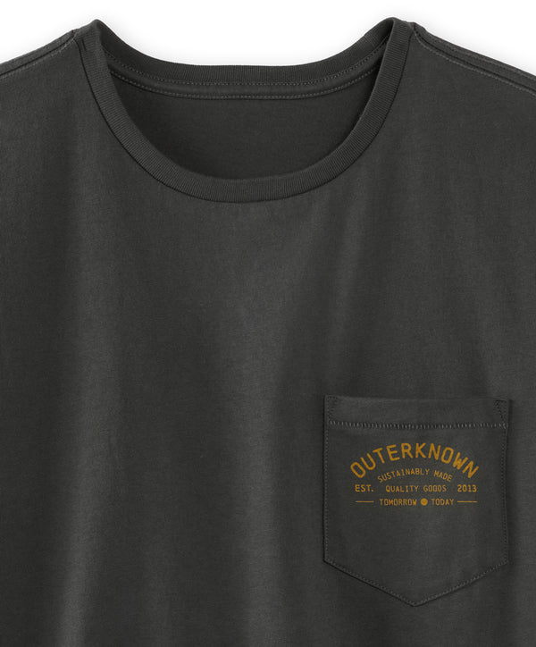 Outerknown Industrial Outerknown S/S Tee Faded Black
