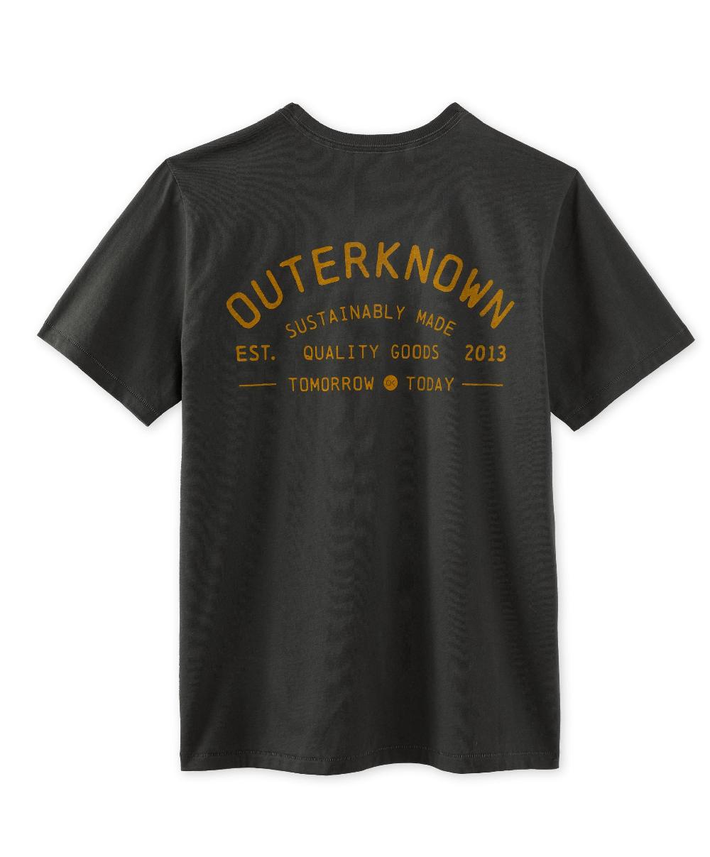 outerknown Industrial Outerknown S/S Tee Faded Black