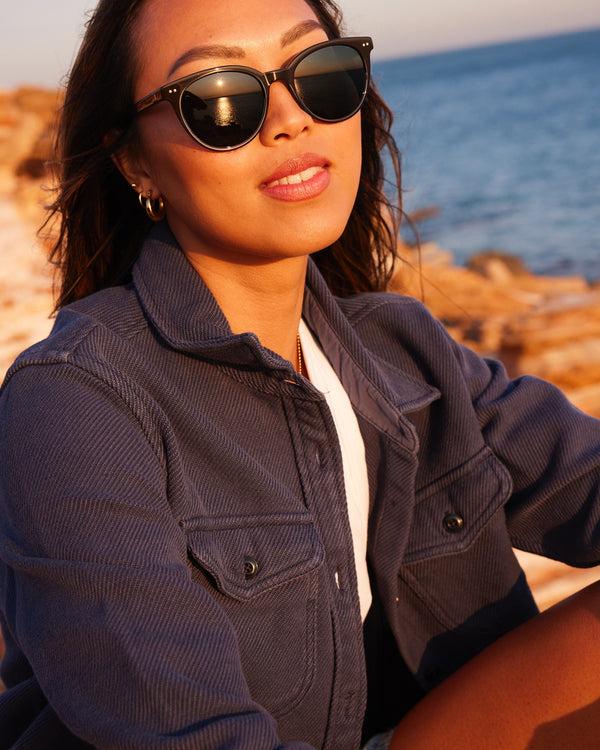 Outerknown Otis Eyewear Jazmine Eco Clay Tort Brown Polar