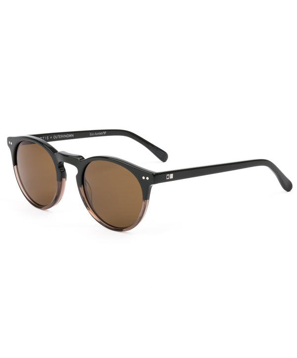 Outerknown Otis Eyewear Omar Eco Elm Divide/ Brown Polar