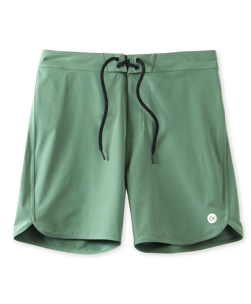 outerknown All Time Scallop Trunks Briar Green