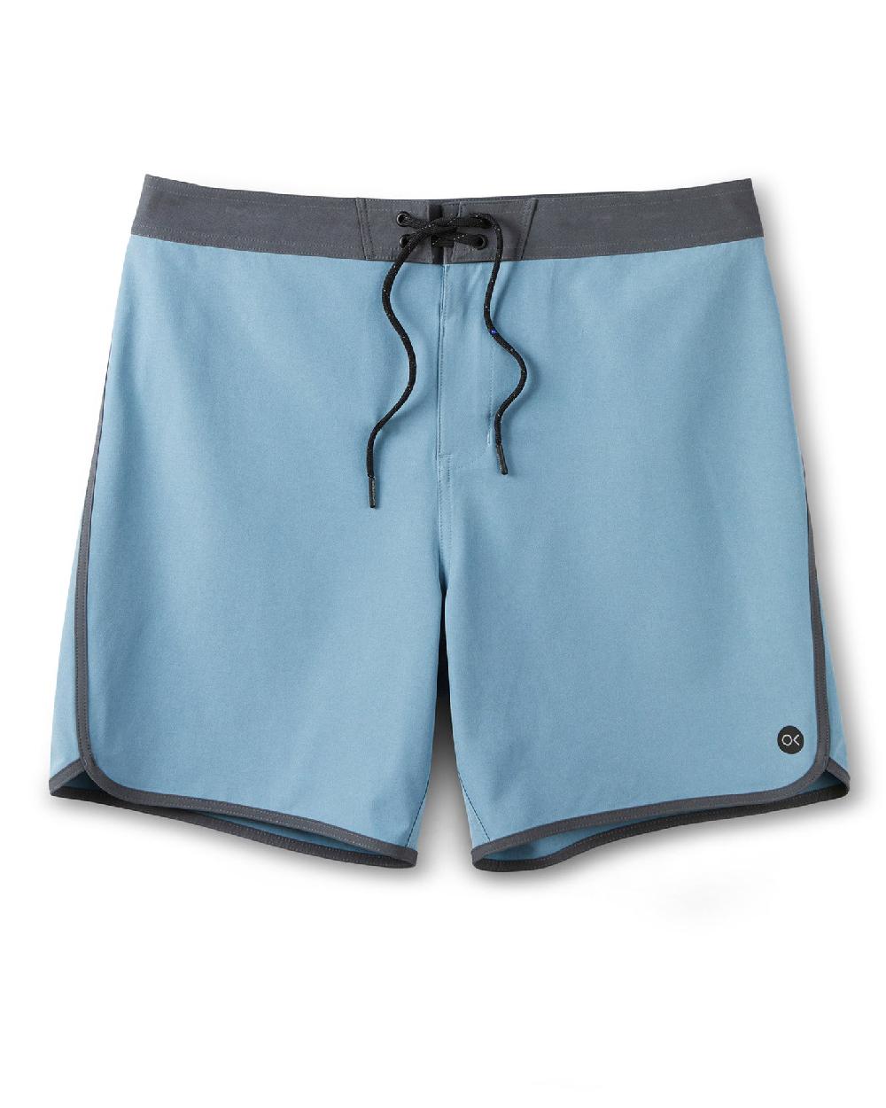 outerknown All Time Scallop Trunks Hazy Sea