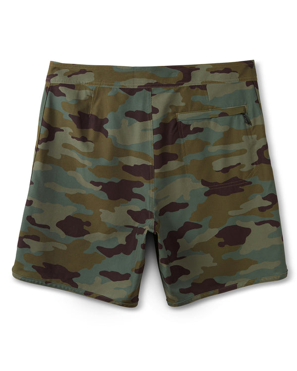 Outerknown All Time Scallop Trunks Java Camo