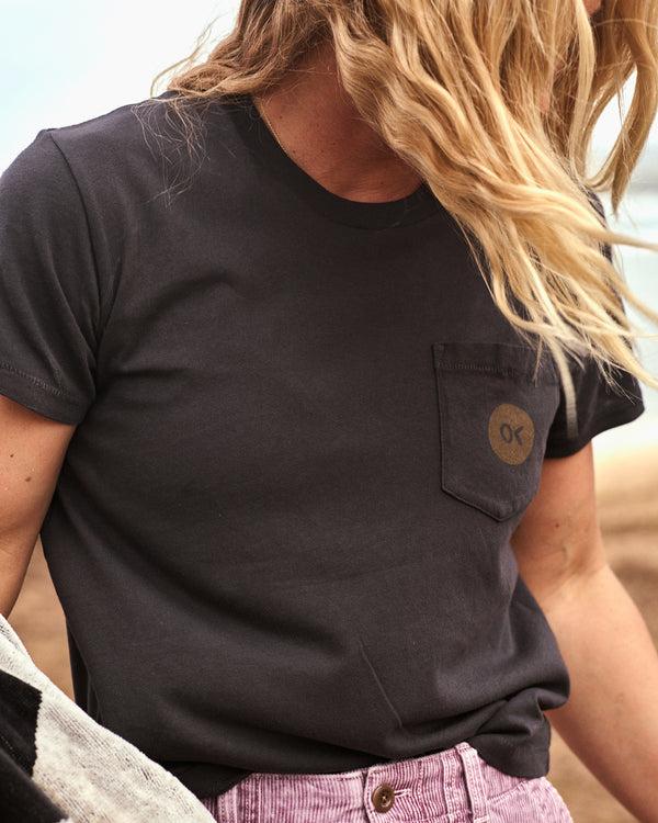 Outerknown Bailey Elder Tee Washed Black