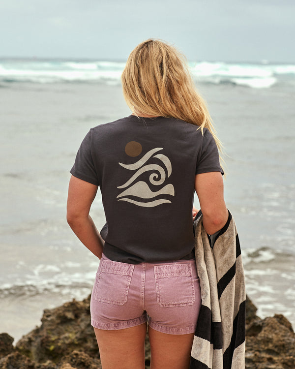 Outerknown Bailey Elder Tee Washed Black