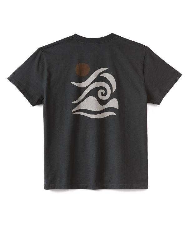 Outerknown Bailey Elder Tee Washed Black