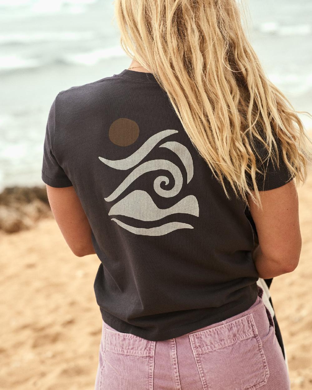 outerknown Bailey Elder Tee Washed Black