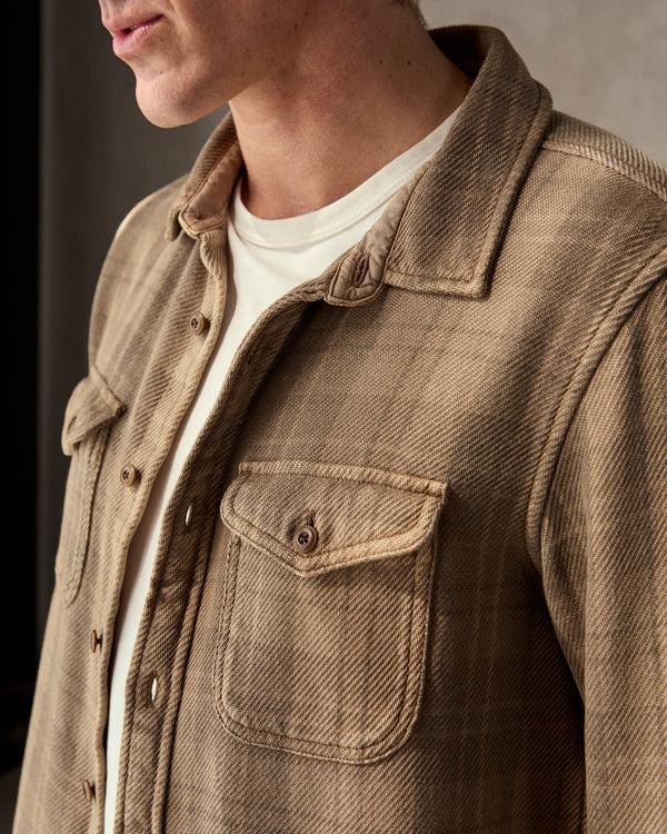 Outerknown Blanket Shirt Chestnut Little Boxes