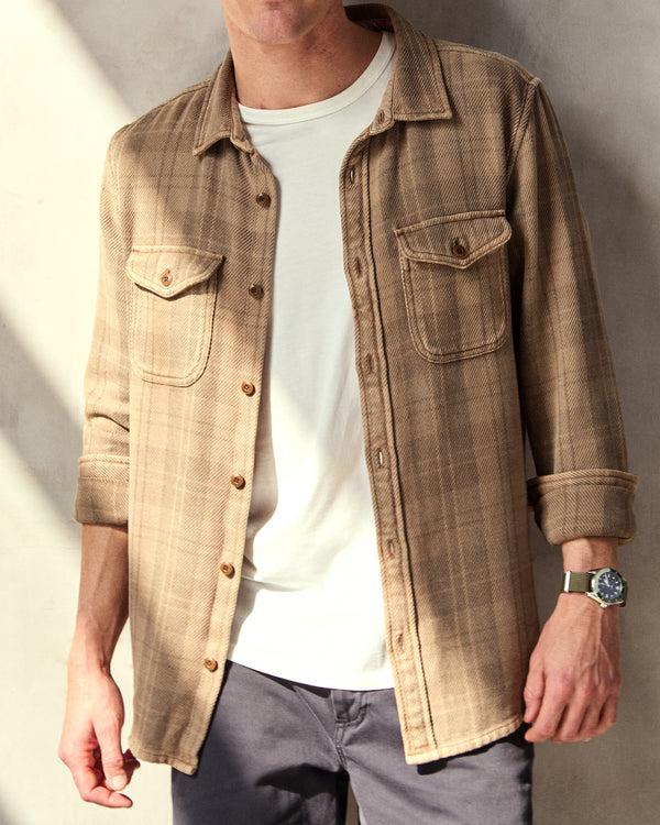 Outerknown Blanket Shirt Chestnut Little Boxes