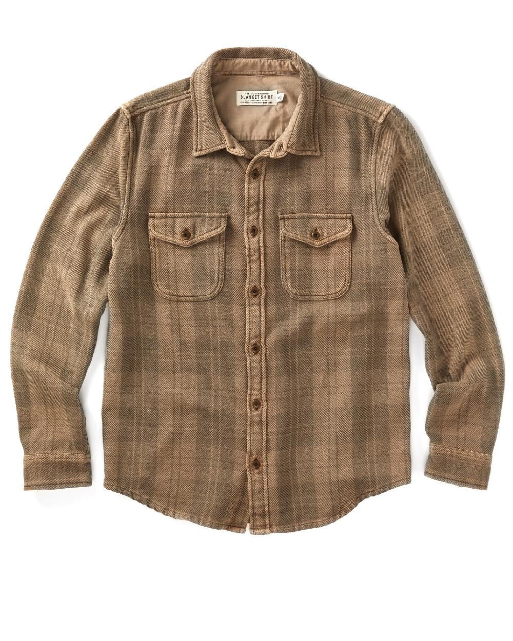 outerknown Blanket Shirt Chestnut Little Boxes