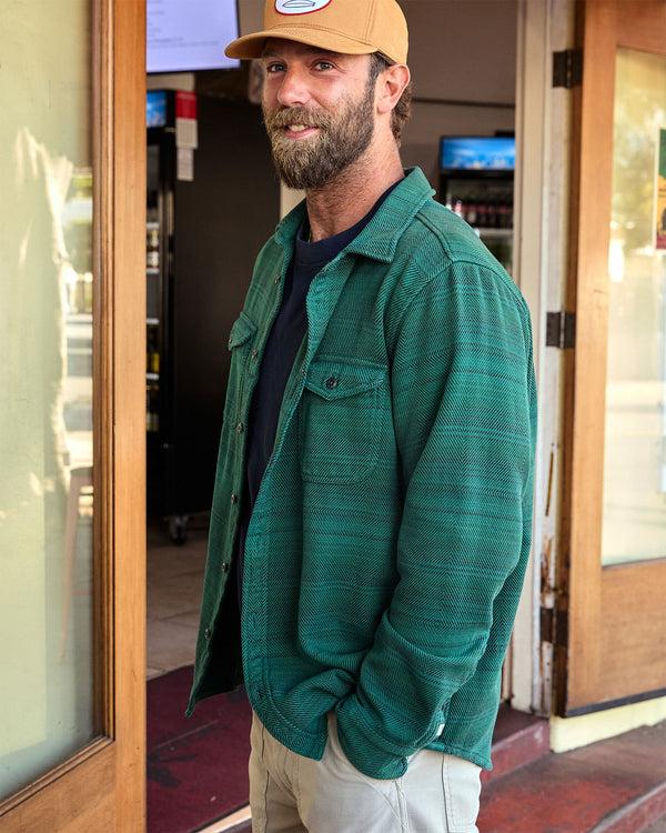 Outerknown Blanket Shirt Grassland Sunrise Mojave