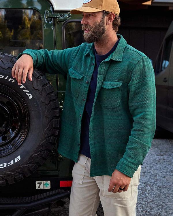 Outerknown Blanket Shirt Grassland Sunrise Mojave