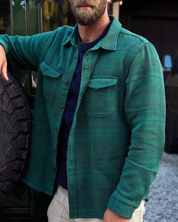 Outerknown Blanket Shirt Grassland Sunrise Mojave