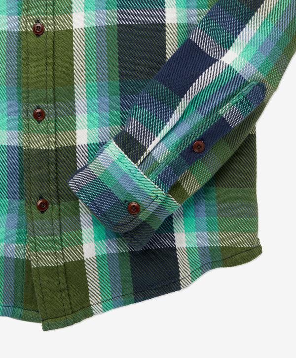 Outerknown Blanket Shirt Jade Hammonds Plaid