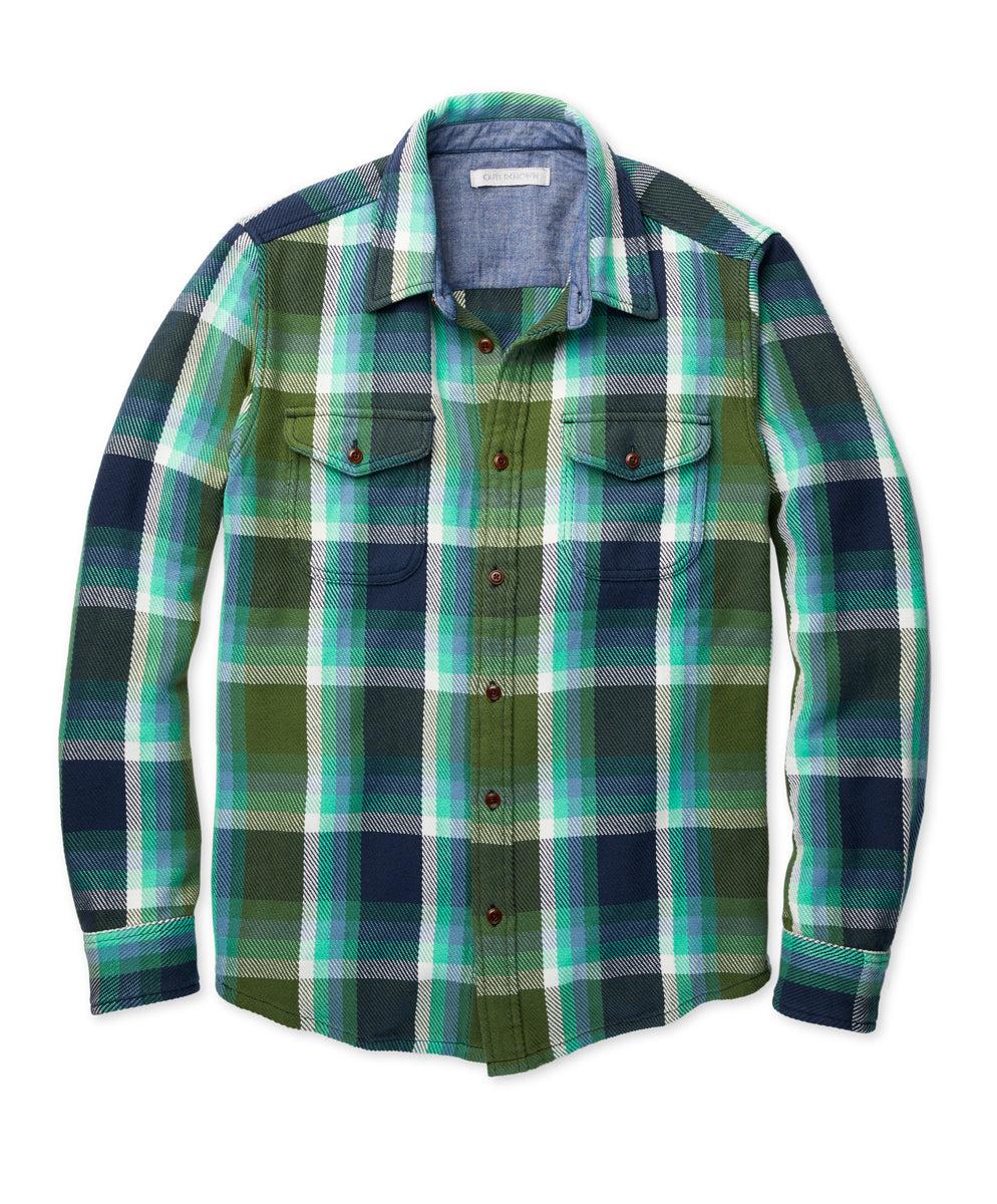outerknown Blanket Shirt Jade Hammonds Plaid