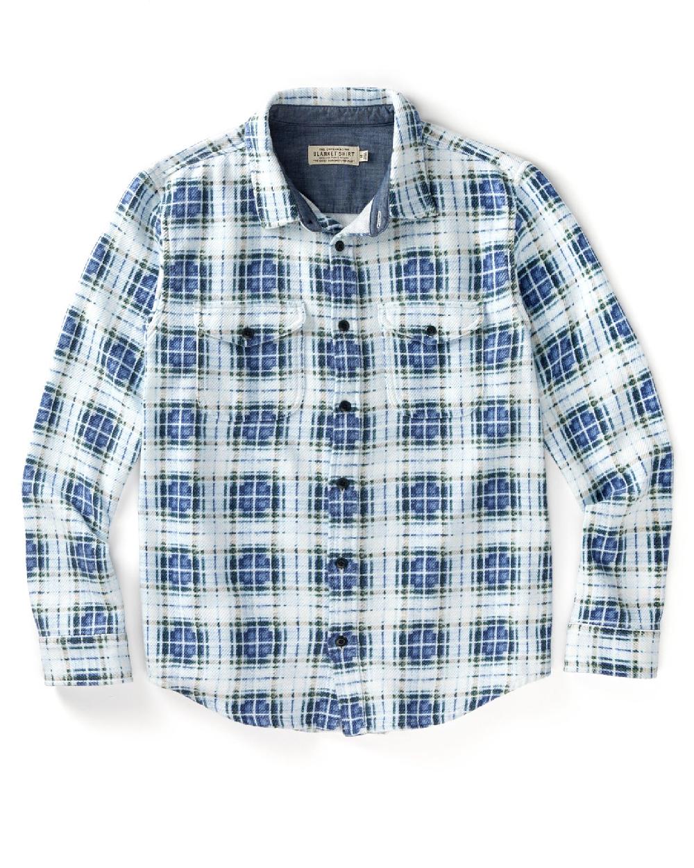 outerknown Blanket Shirt Outpost Printed Plaid