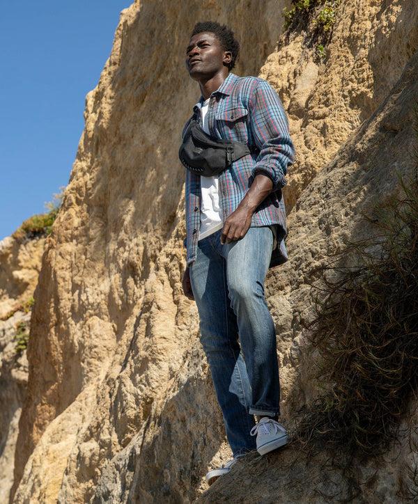 Outerknown Blanket Shirt Pacific Old Coast Plaid