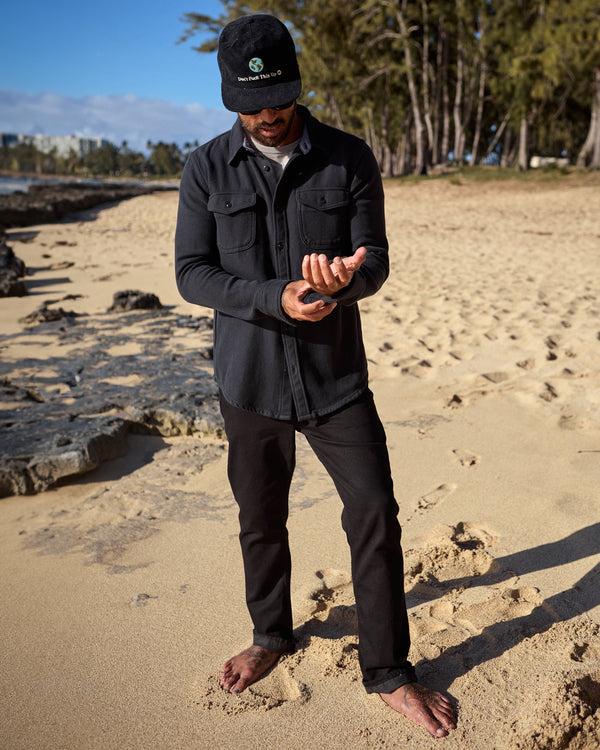 Outerknown Blanket Shirt Pitch Black