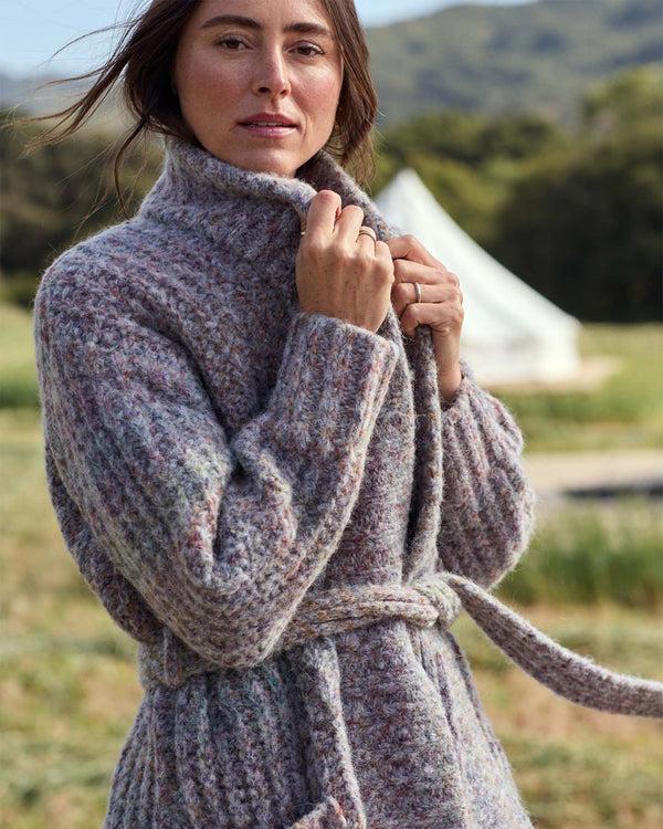 Outerknown Bonfire Cardigan Lunar Mist