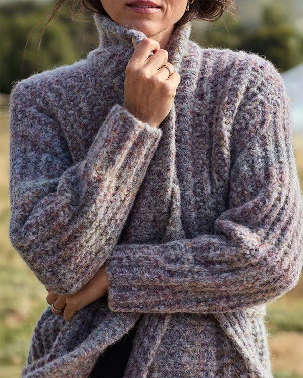 Outerknown Bonfire Cardigan Lunar Mist