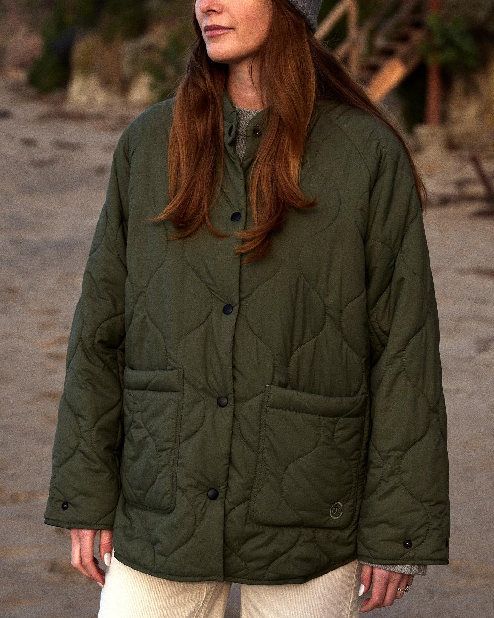 outerknown Boundless Puffer Olive