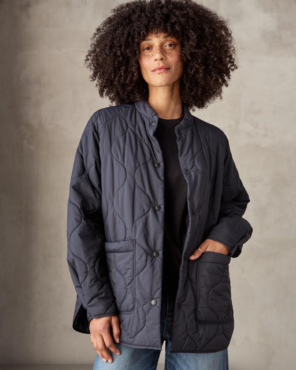 outerknown Boundless Puffer Pitch Black
